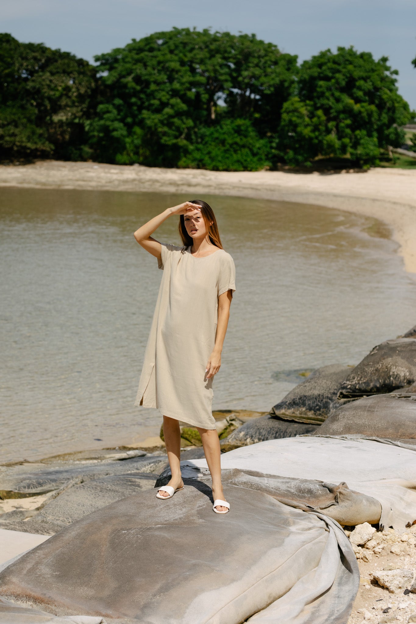Linen Tunic Dress