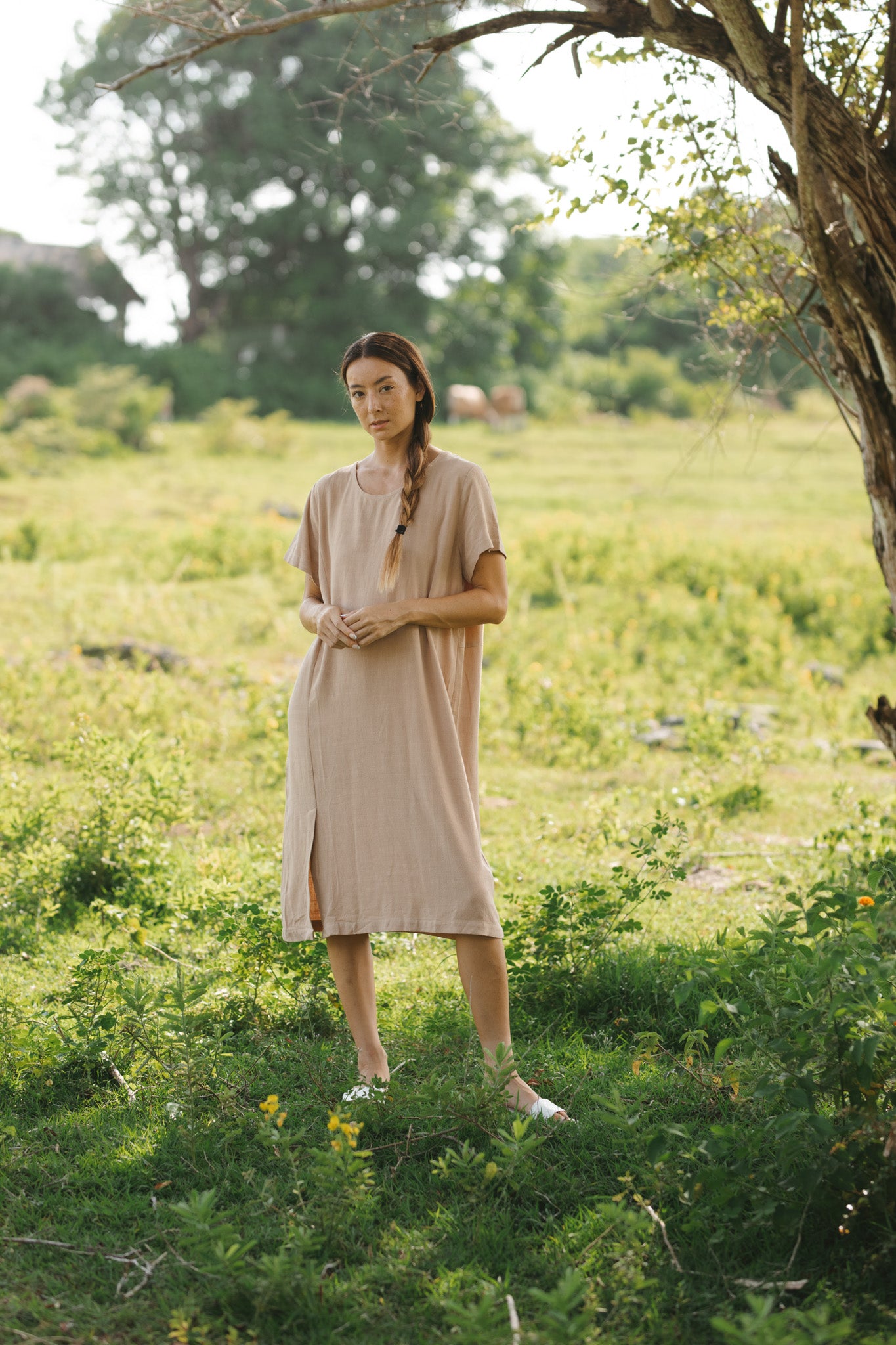 Linen Tunic Dress