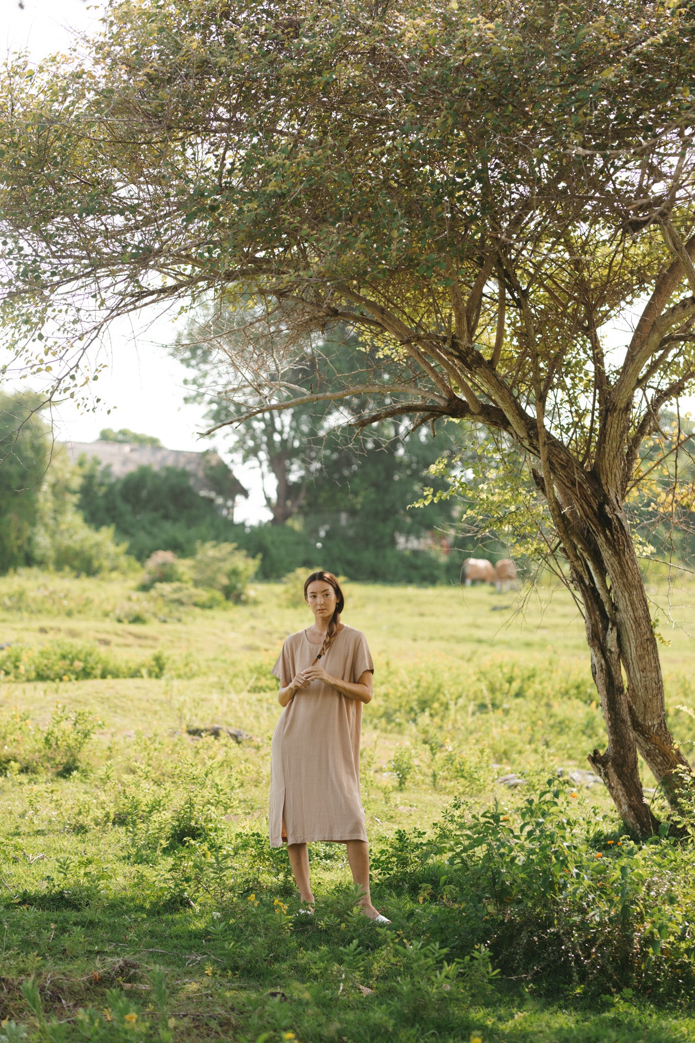 Linen Tunic Dress