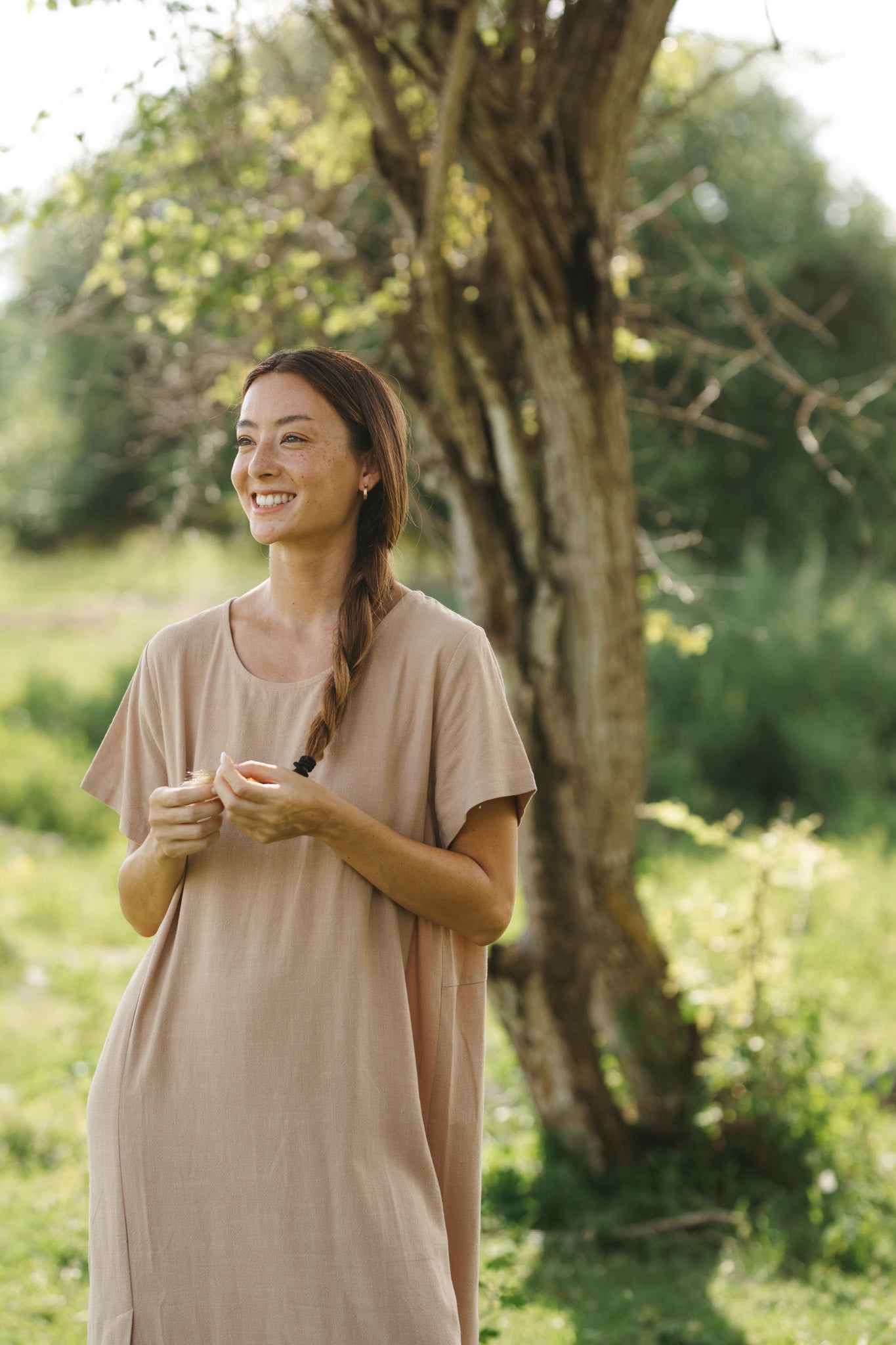 Linen Tunic Dress