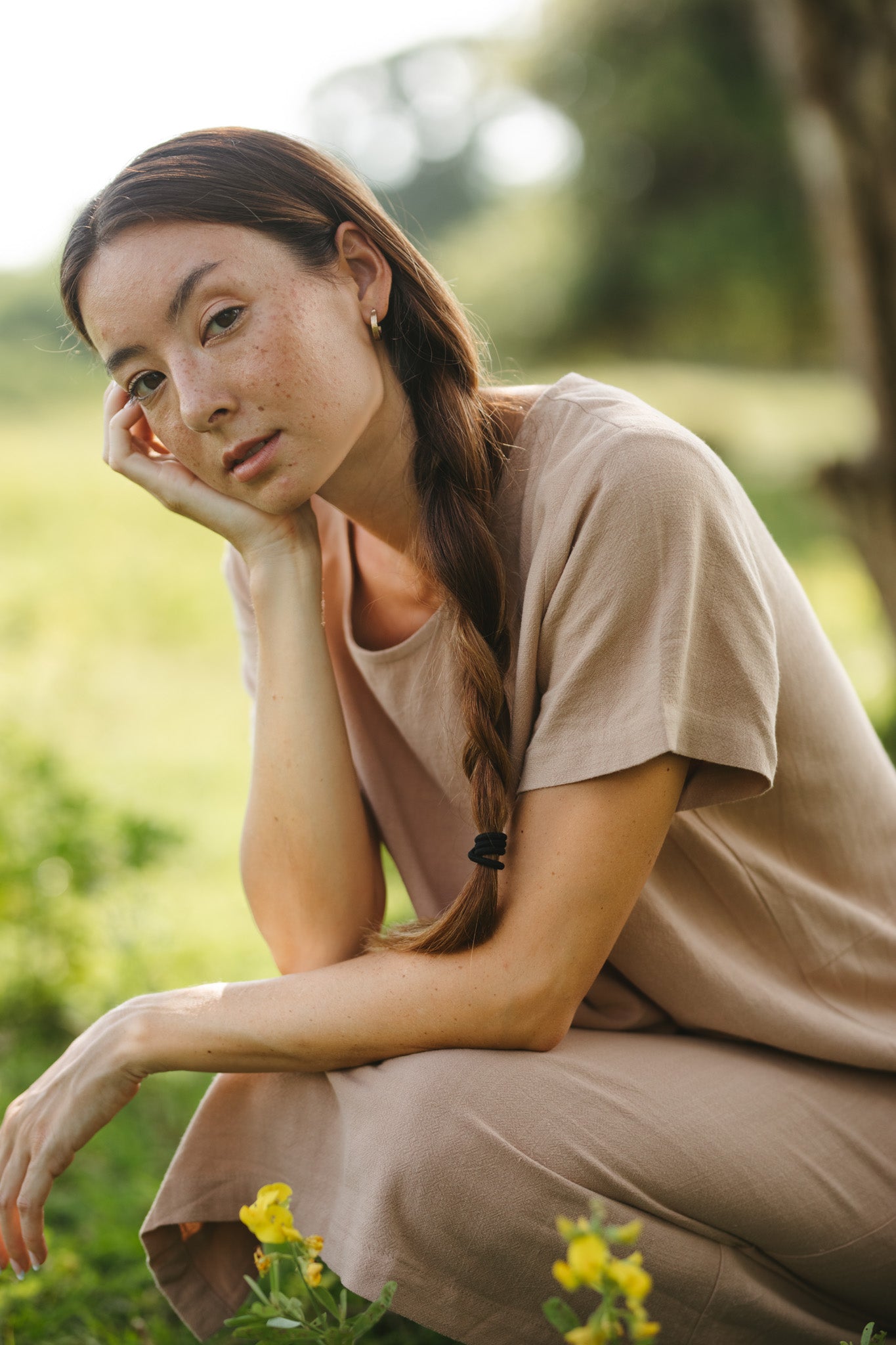 Linen Tunic Dress