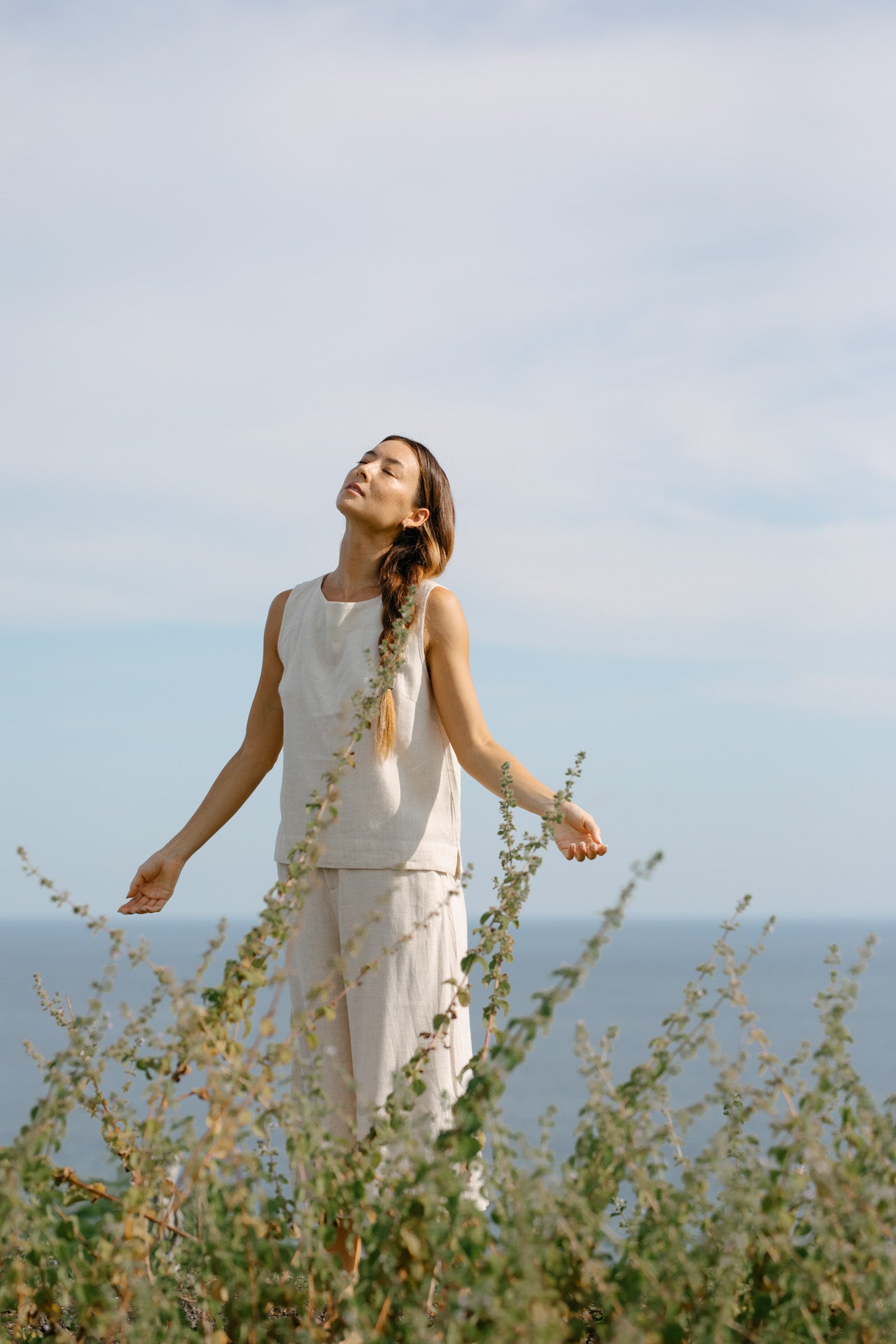 Linen Tank Top