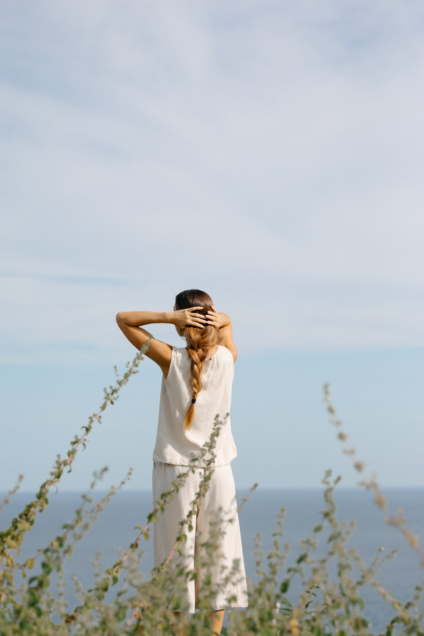 Linen Tank Top