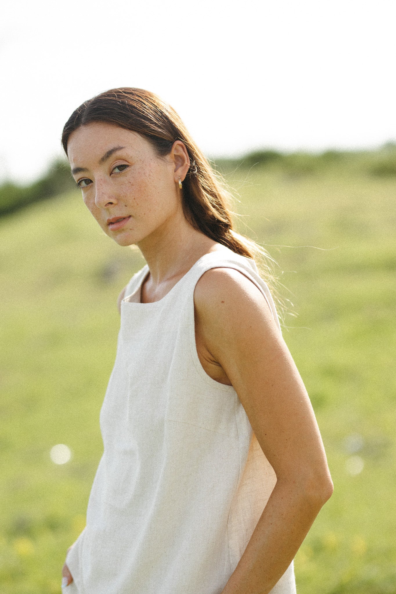 Linen Tank Top
