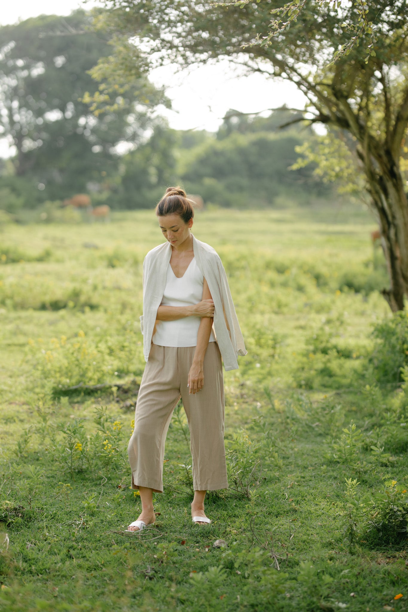 Linen Kimono Cardigan