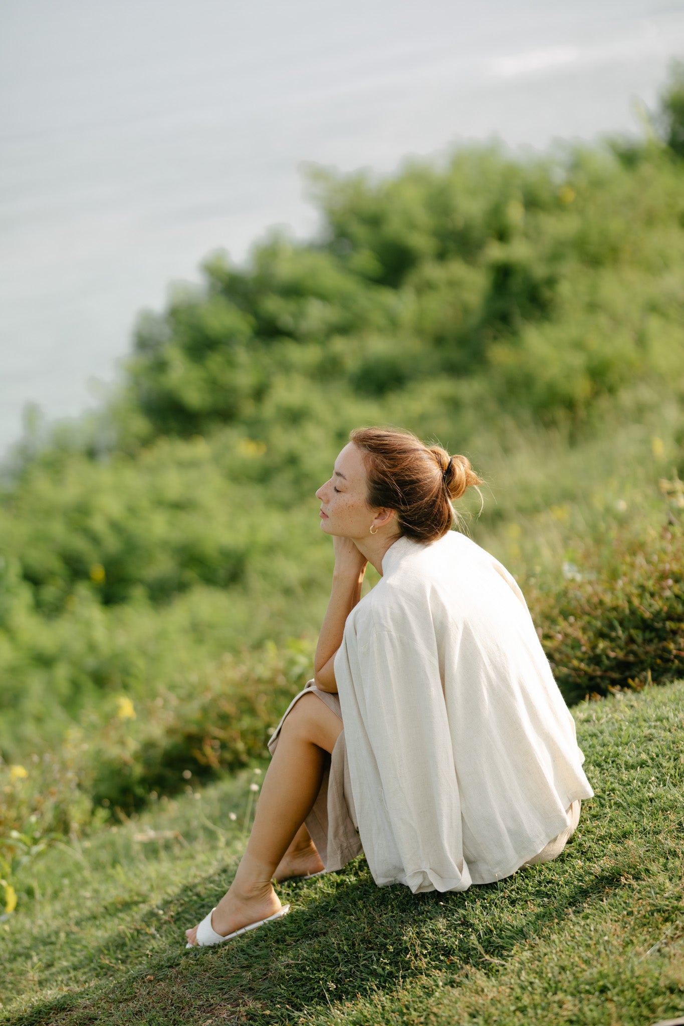 Linen Kimono Cardigan