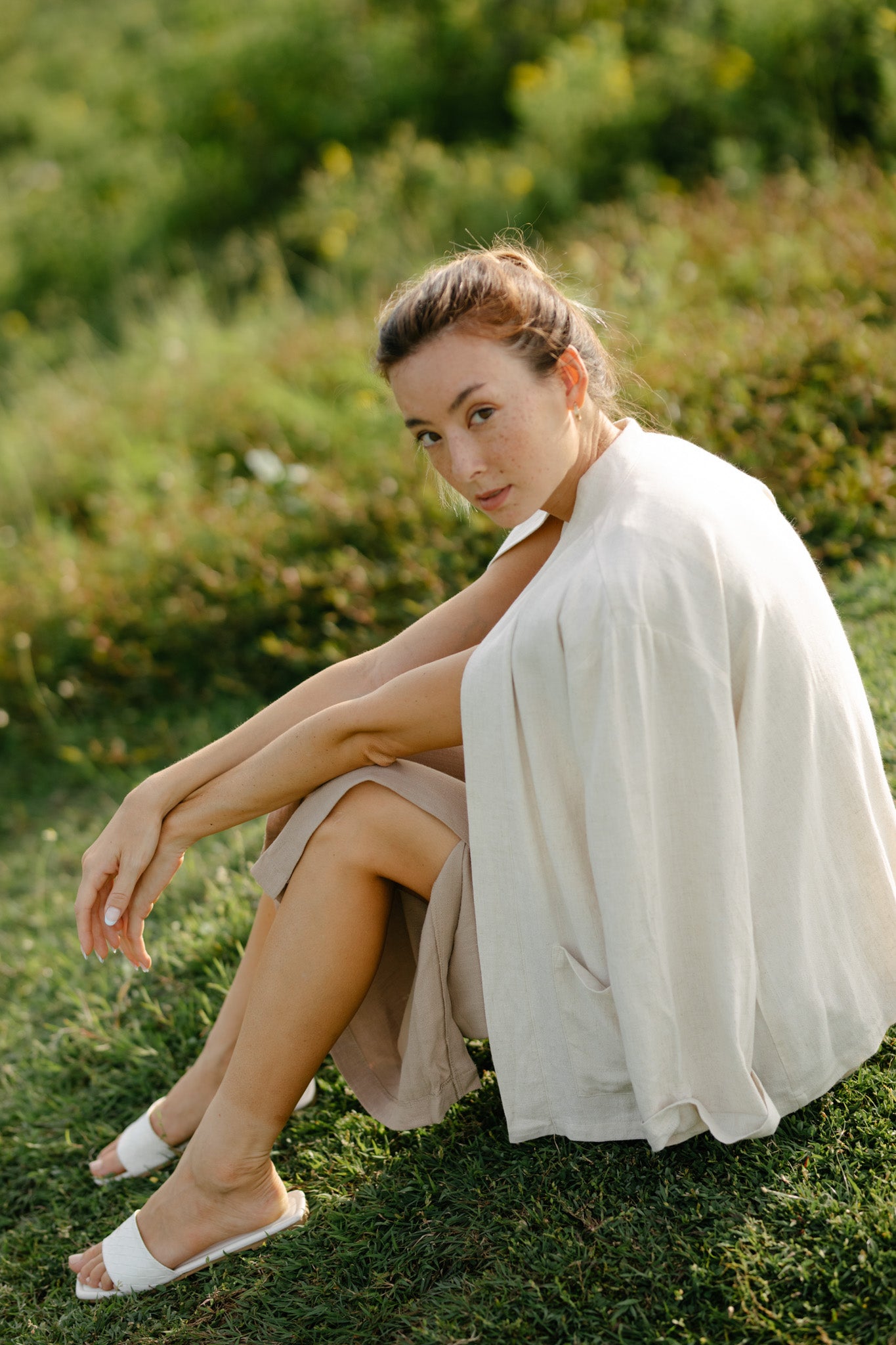 Linen Kimono Cardigan