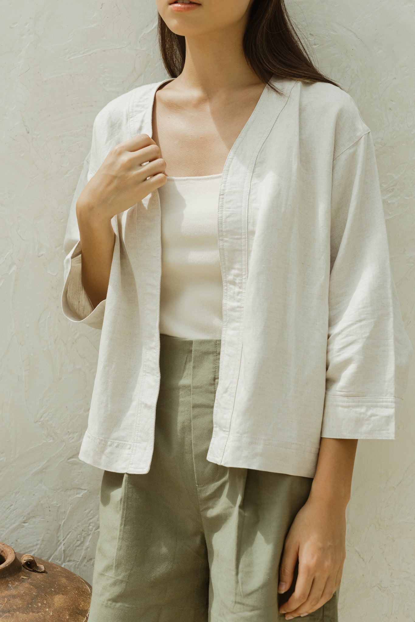 Linen Kimono Cardigan