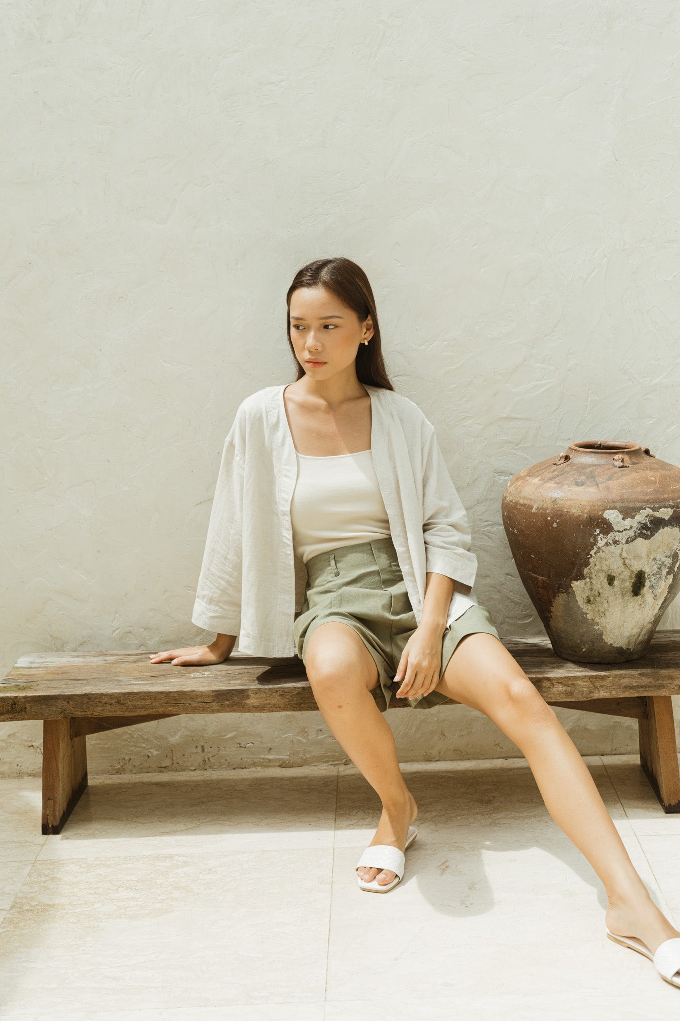 Linen Kimono Cardigan