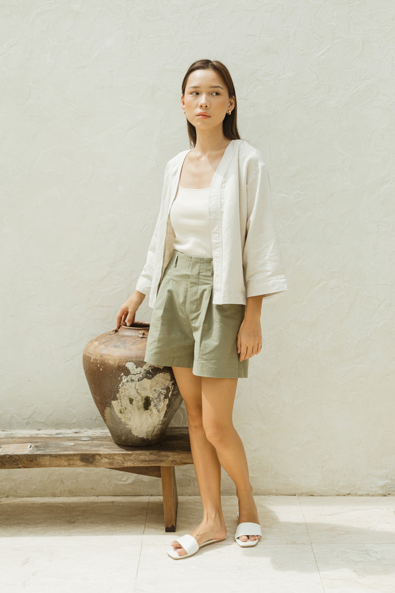 Linen Kimono Cardigan