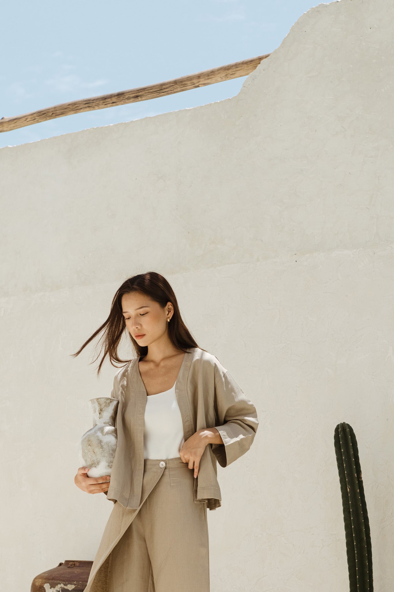 Linen Kimono Cardigan