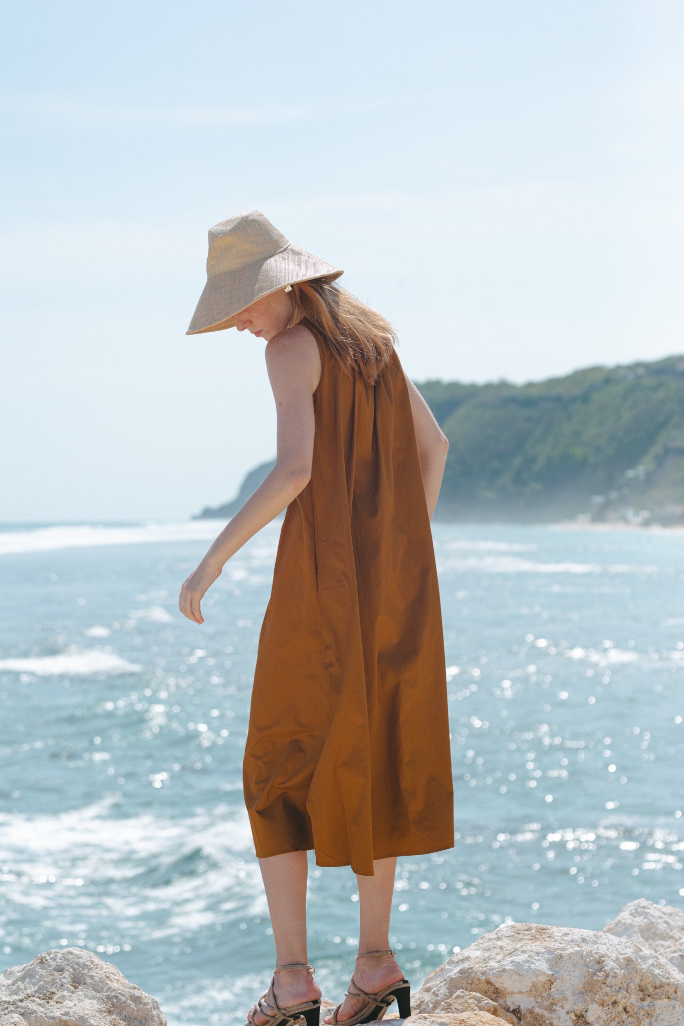 A Line Midi Dress