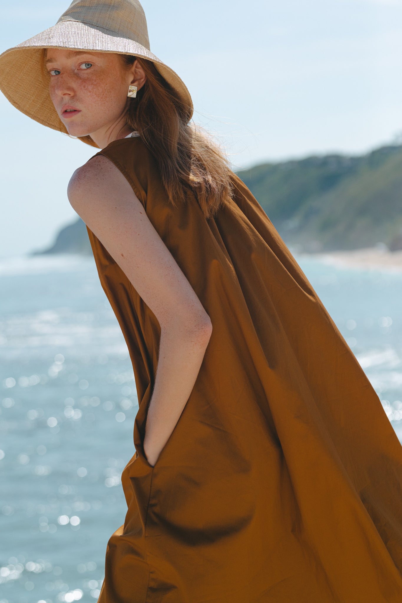 A Line Midi Dress