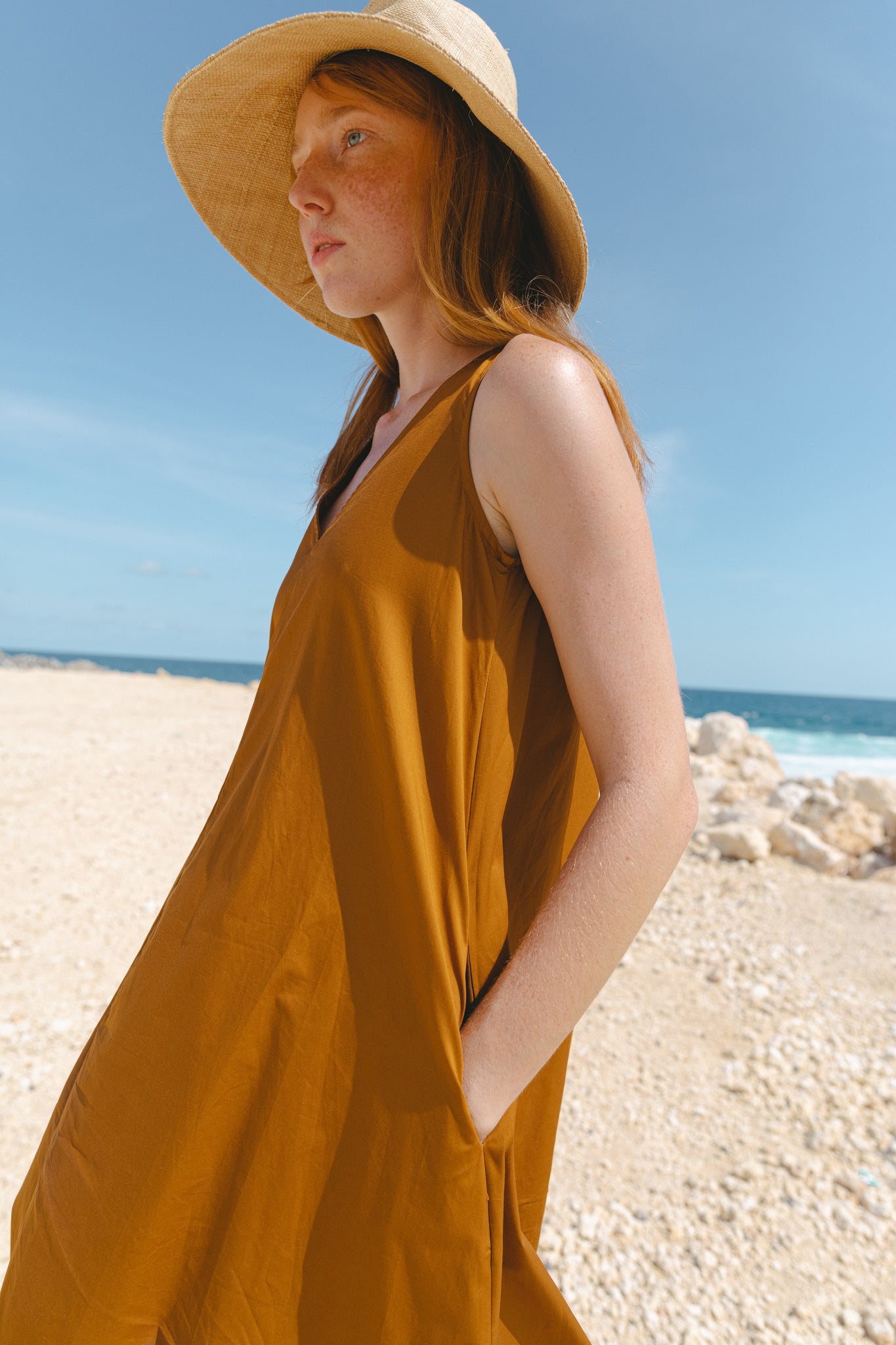 A Line Midi Dress
