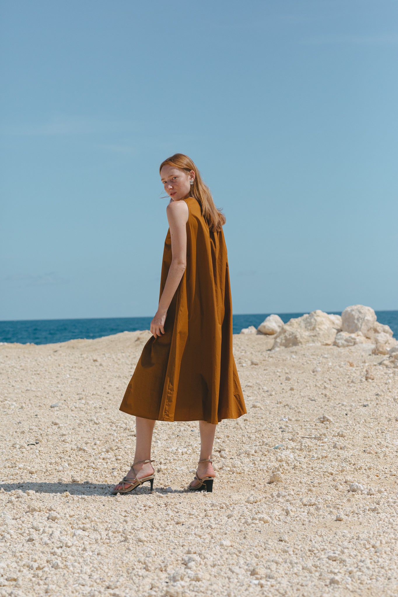 A Line Midi Dress