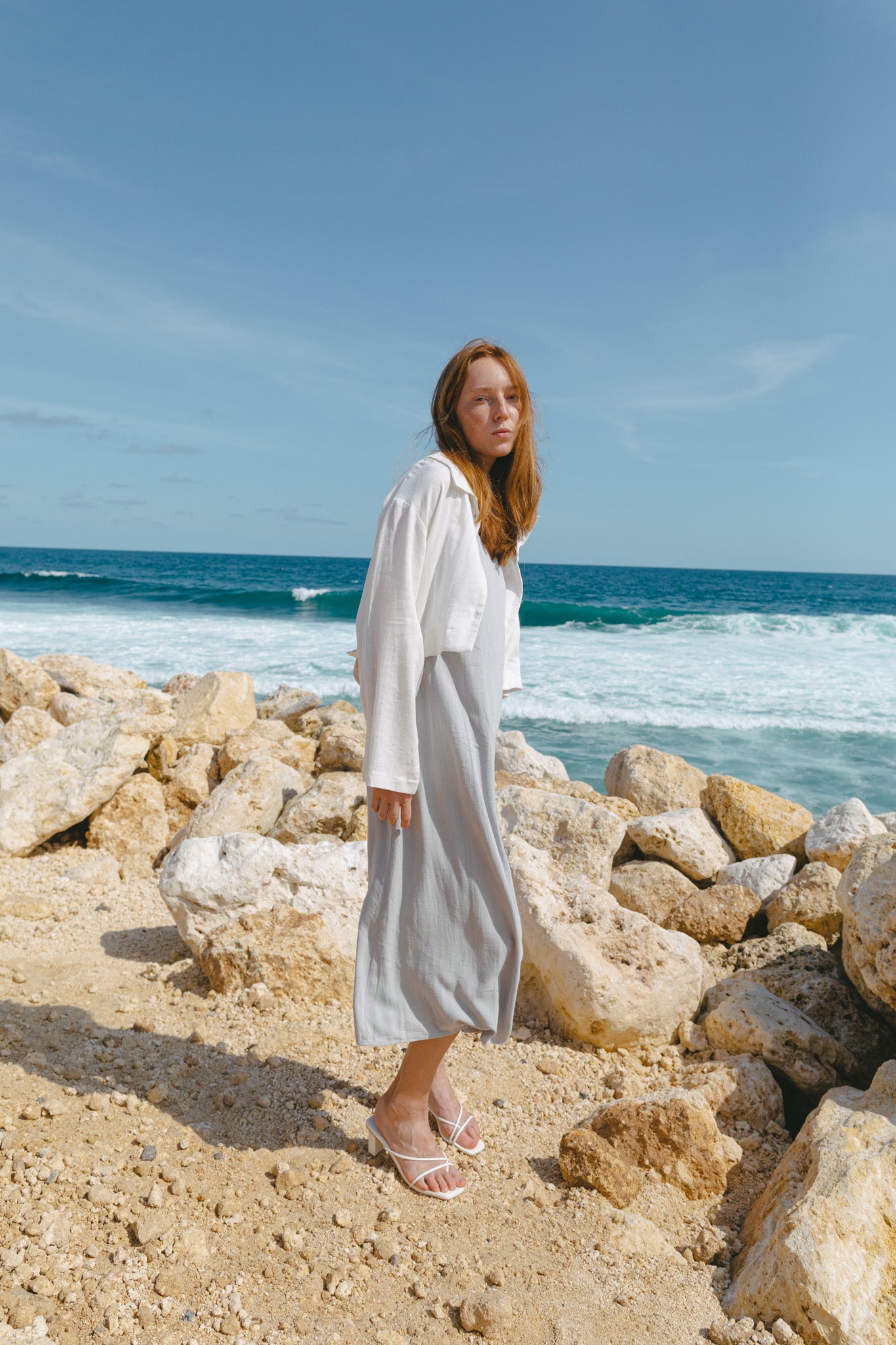 Linen Camisole Dress