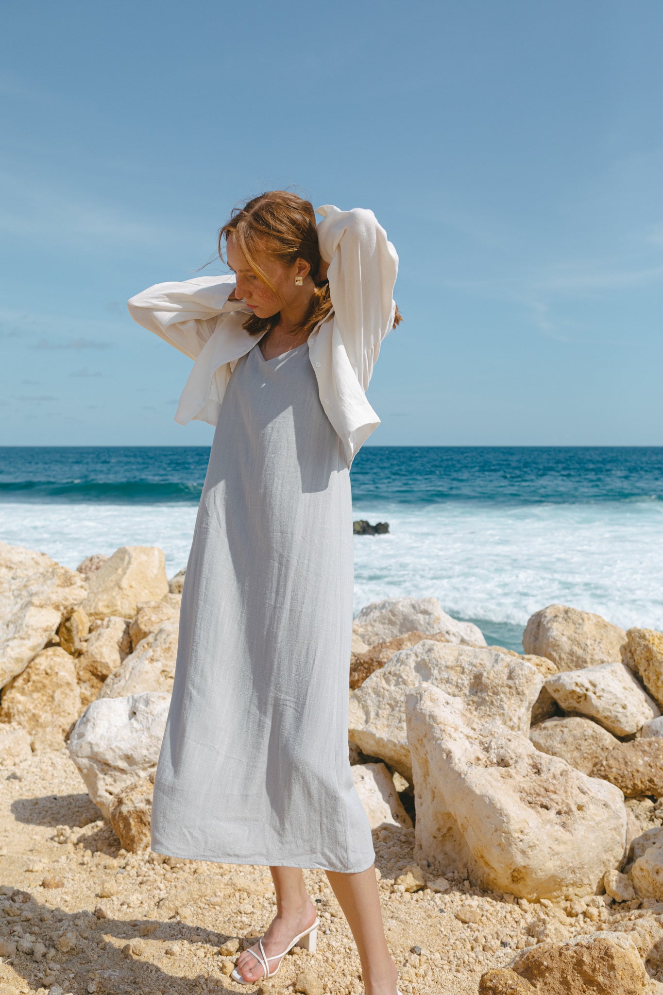 Linen Camisole Dress