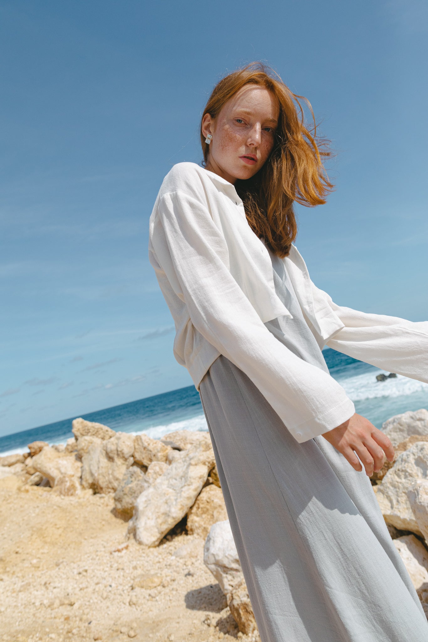 Linen Camisole Dress