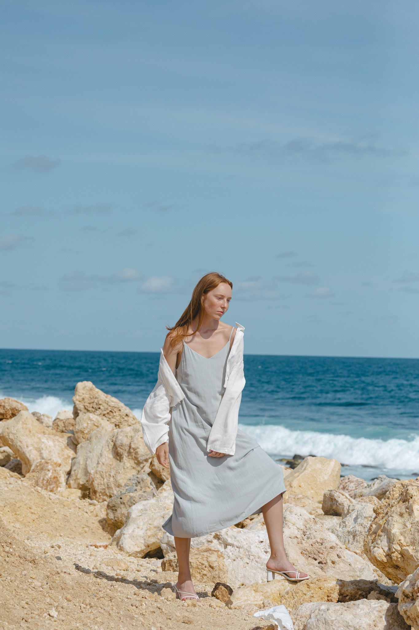Linen Camisole Dress