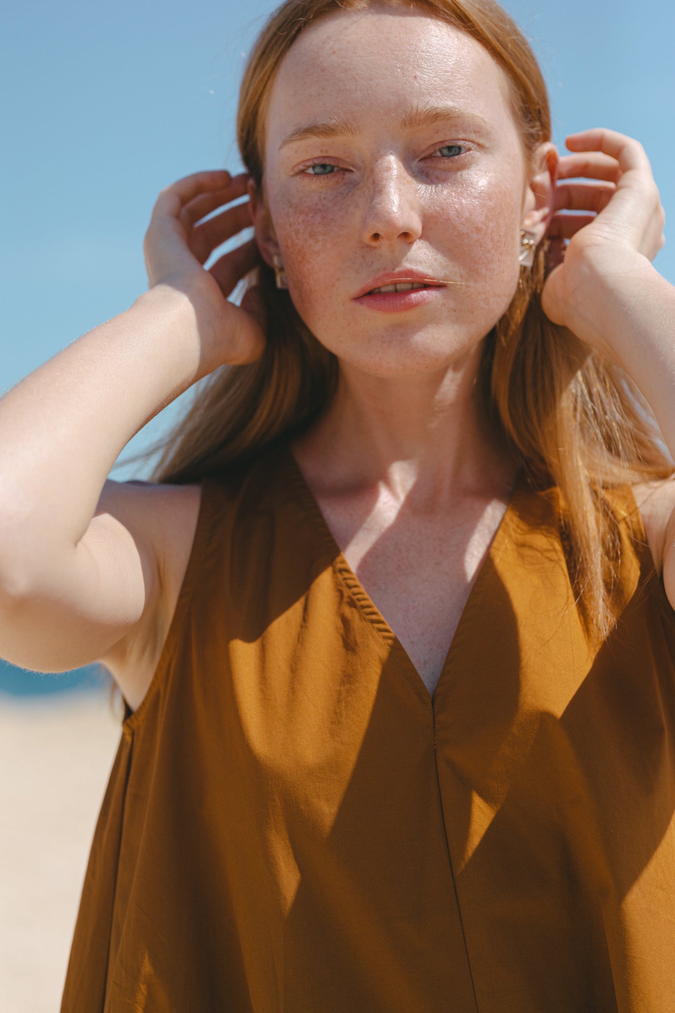 A Line Midi Dress