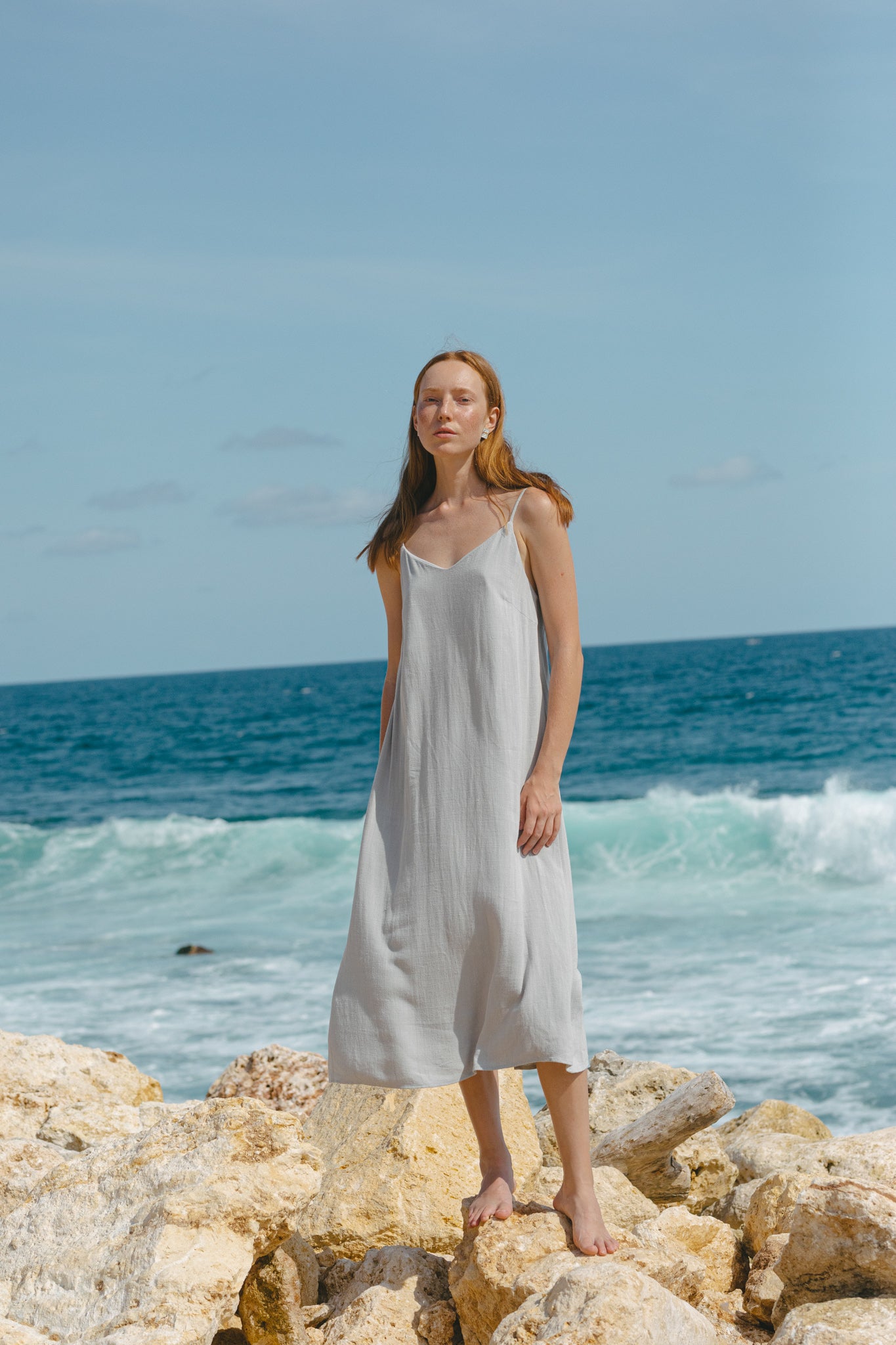 Linen Camisole Dress
