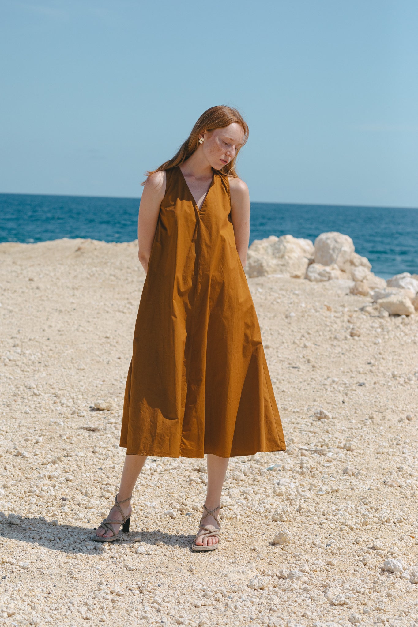A Line Midi Dress