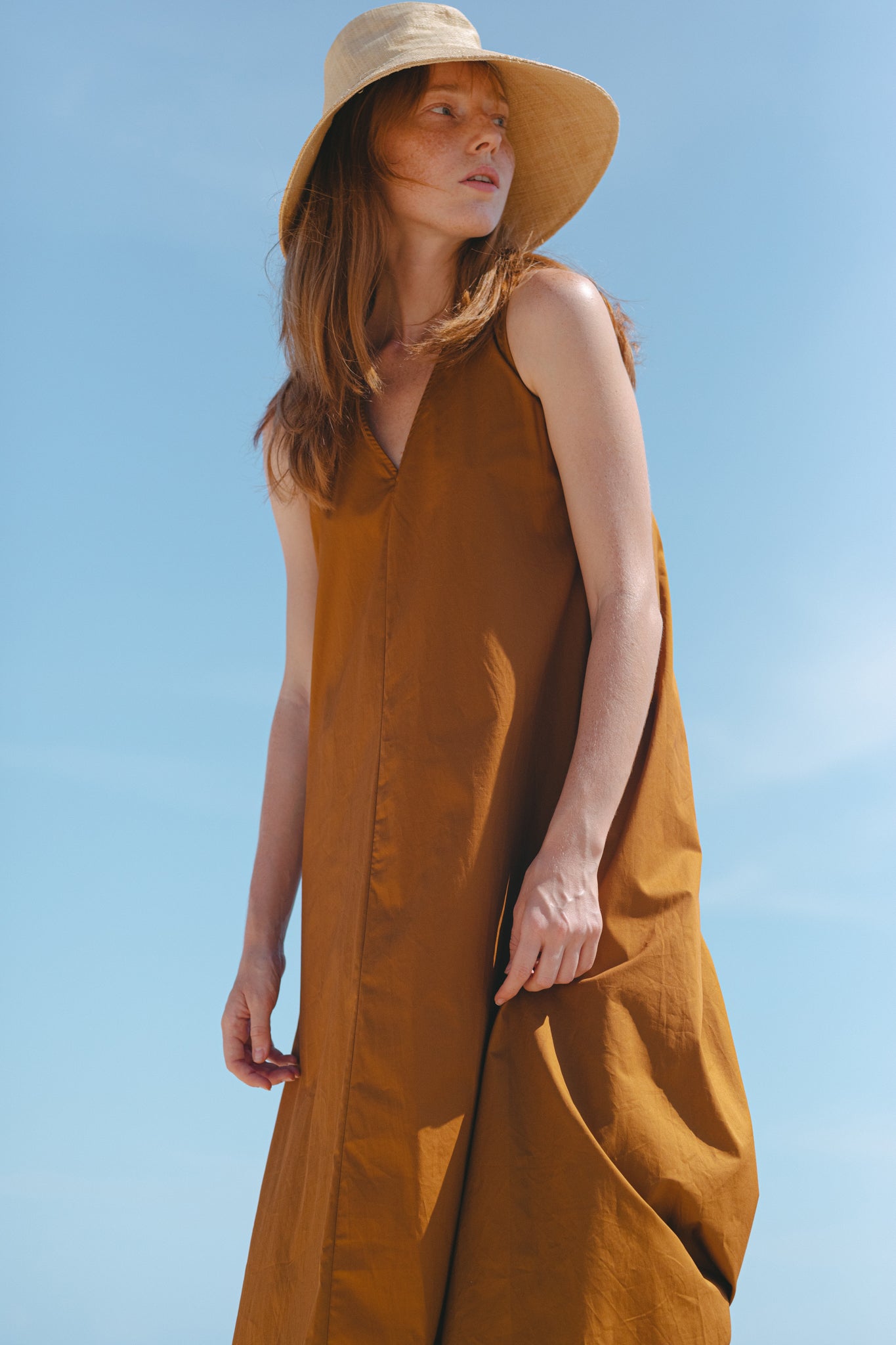 A Line Midi Dress