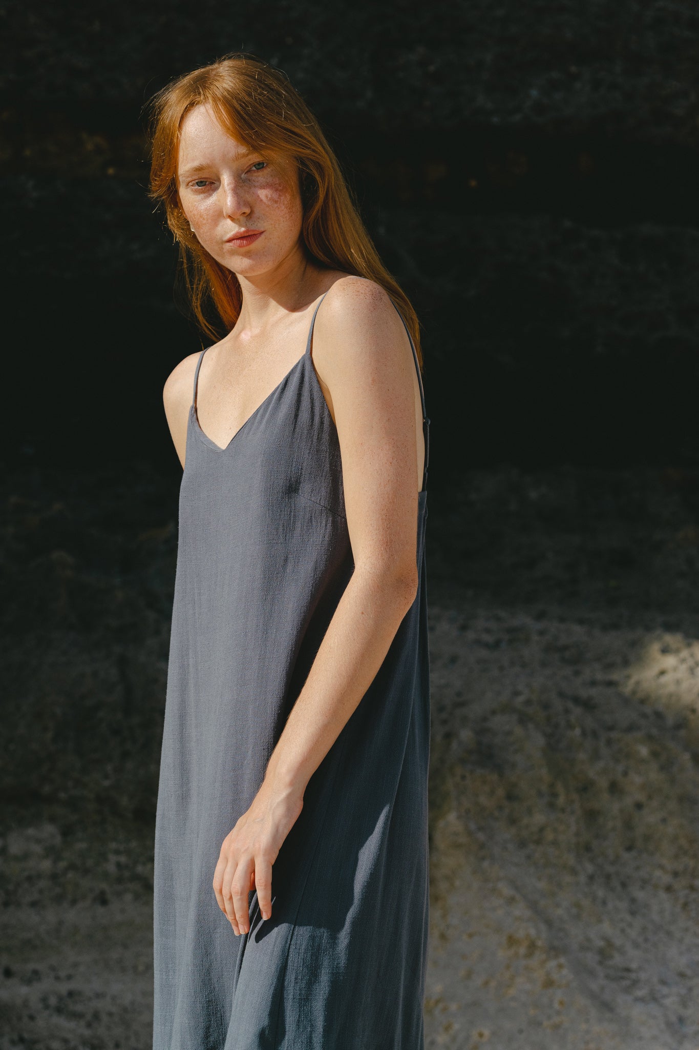 Linen Camisole Dress