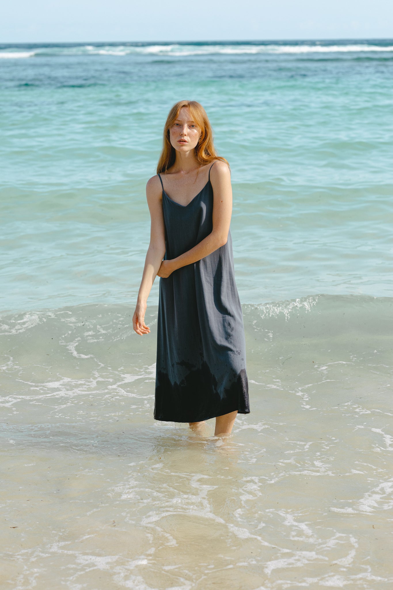 Linen Camisole Dress