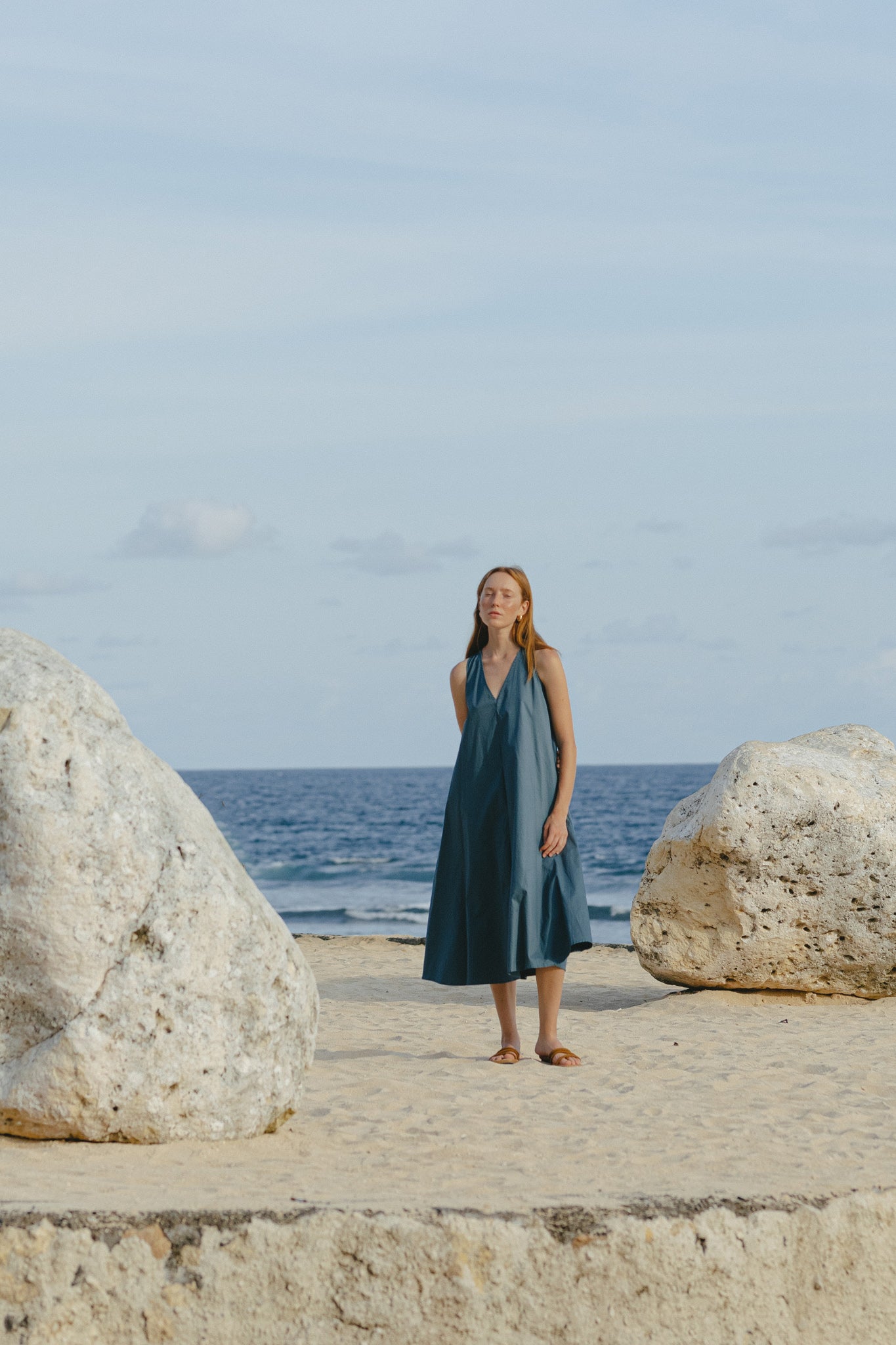 A Line Midi Dress