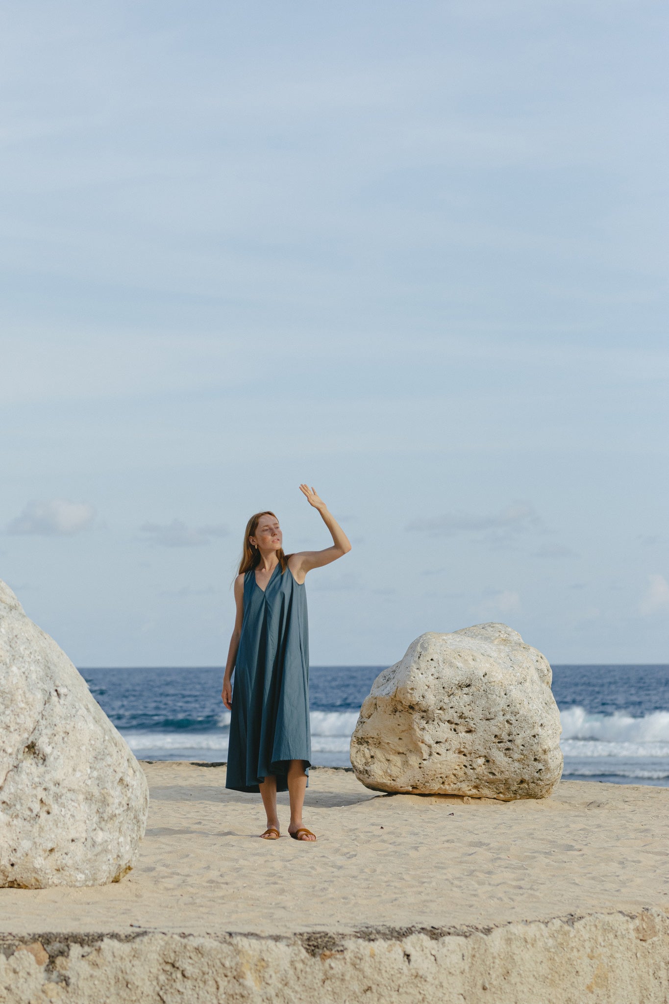 A Line Midi Dress