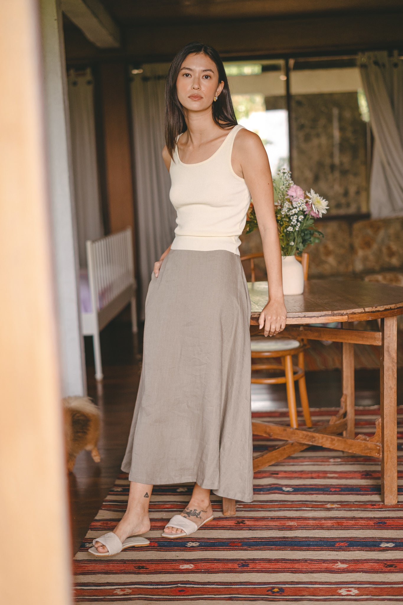 Ribbed Knit Tank Top