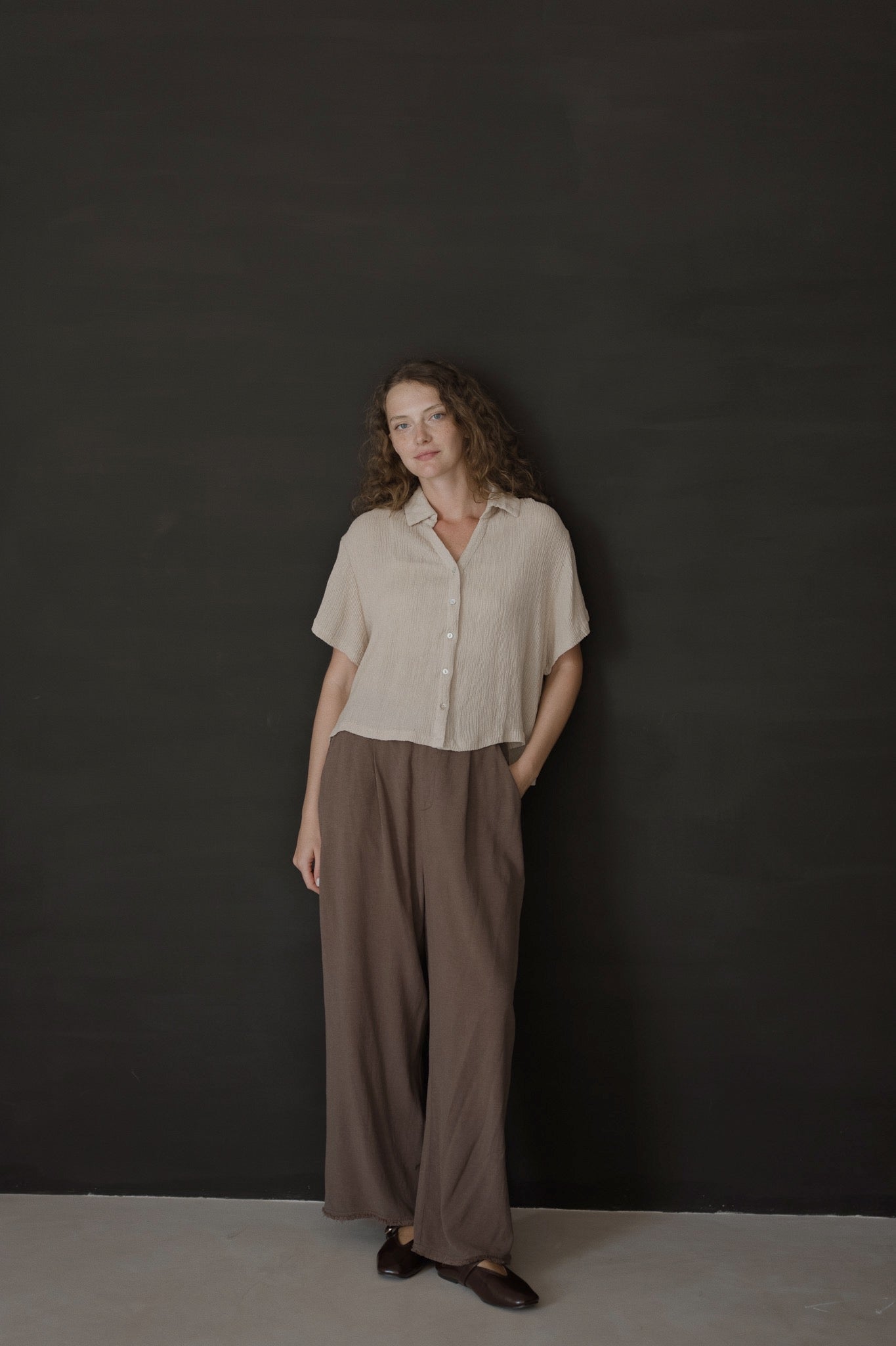 Flowy Fringe Trousers