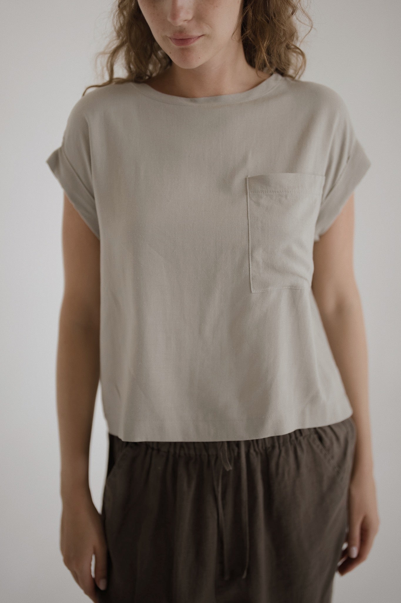 Pocket Linen Top