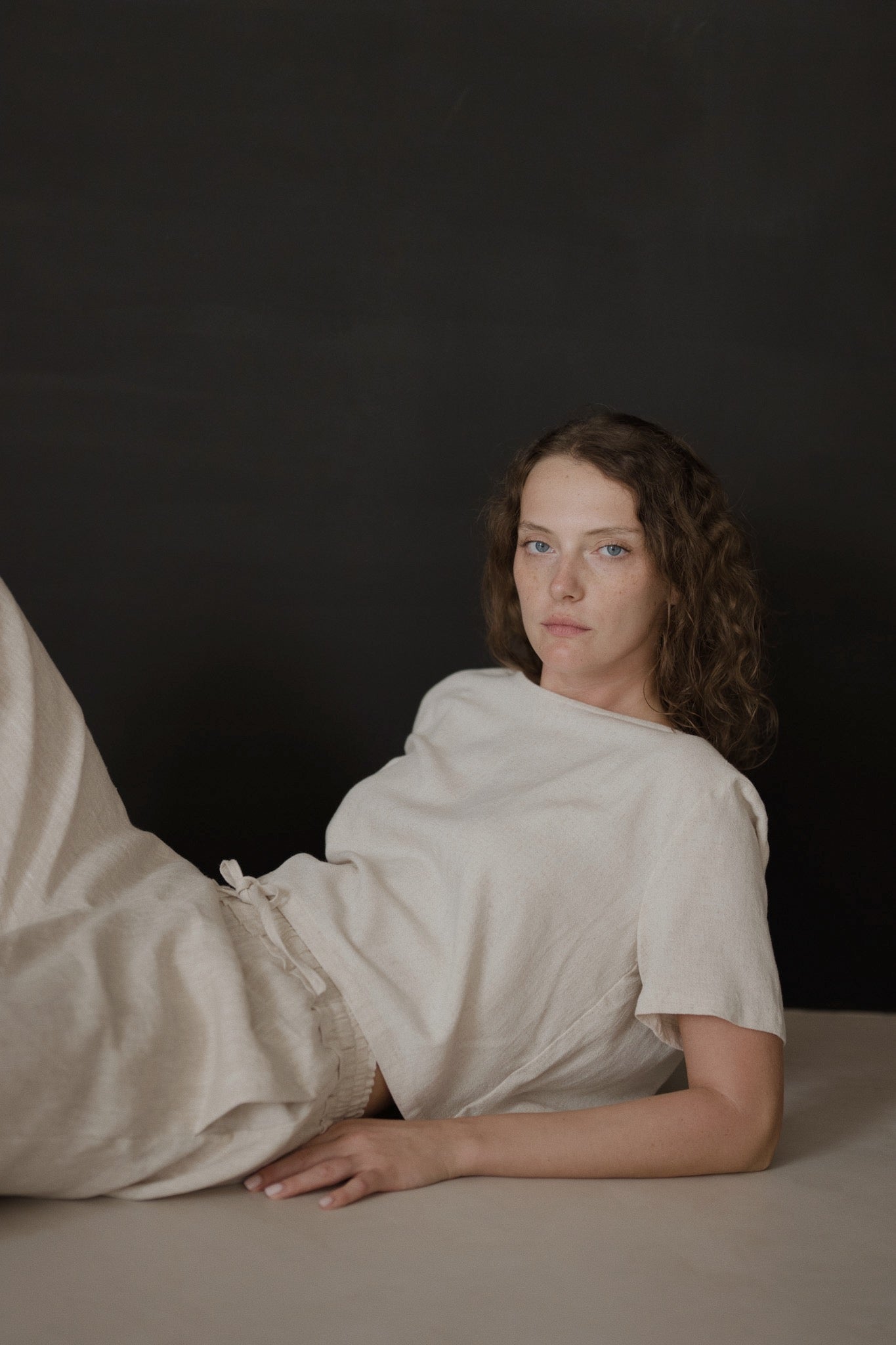 Elasticated Linen Culottes
