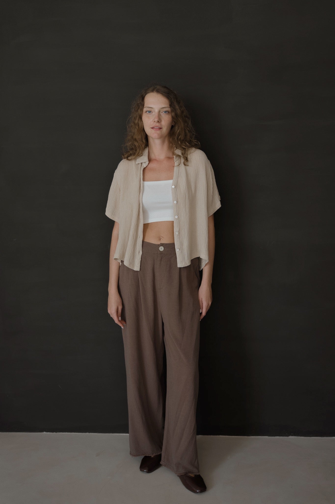 Flowy Fringe Trousers