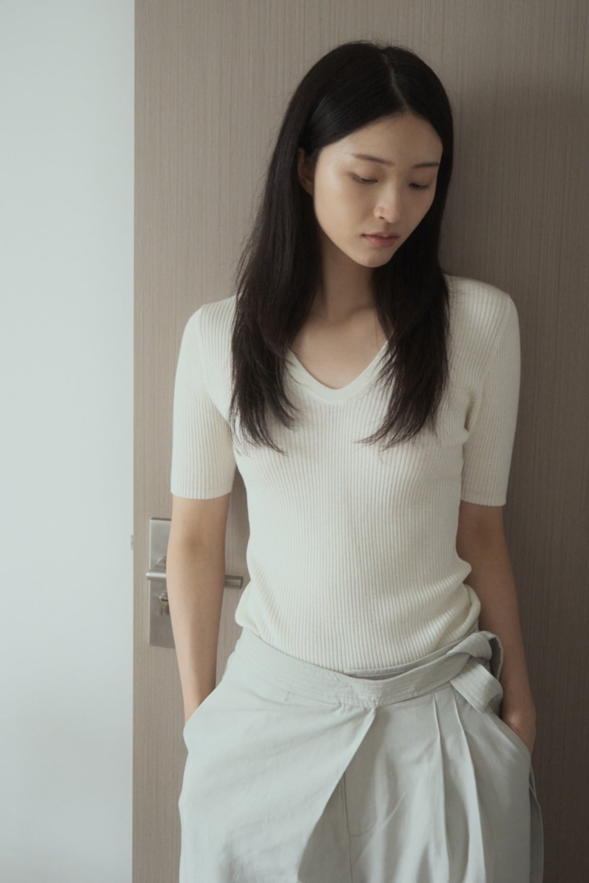 Soft Rib Knit Top