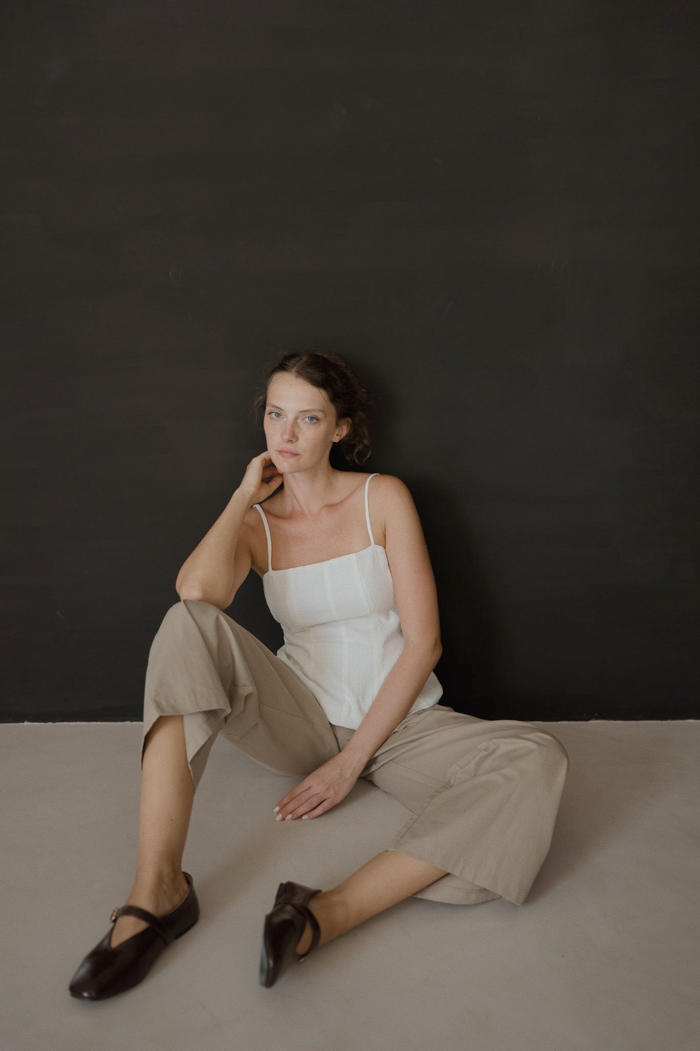 Cotton Tailored Trousers