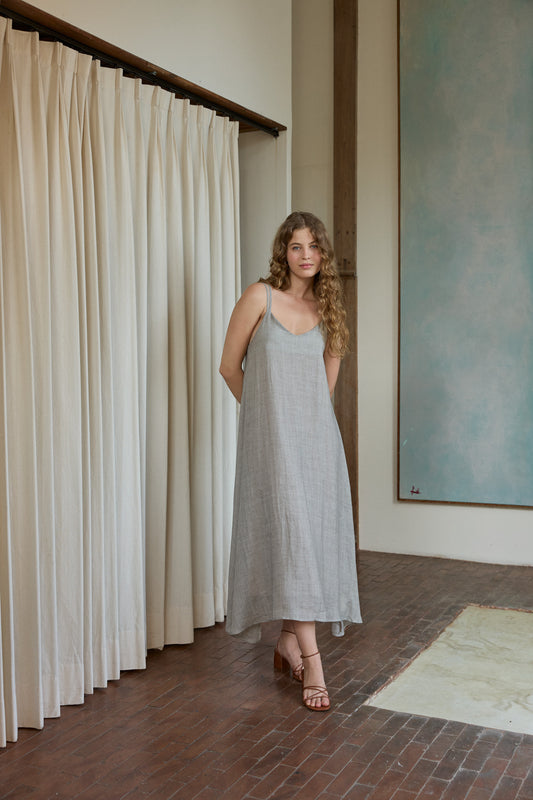 Tie Back Strap Dress