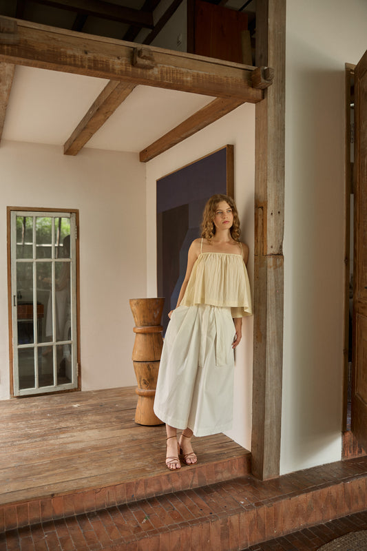 Belted Tailored Trousers