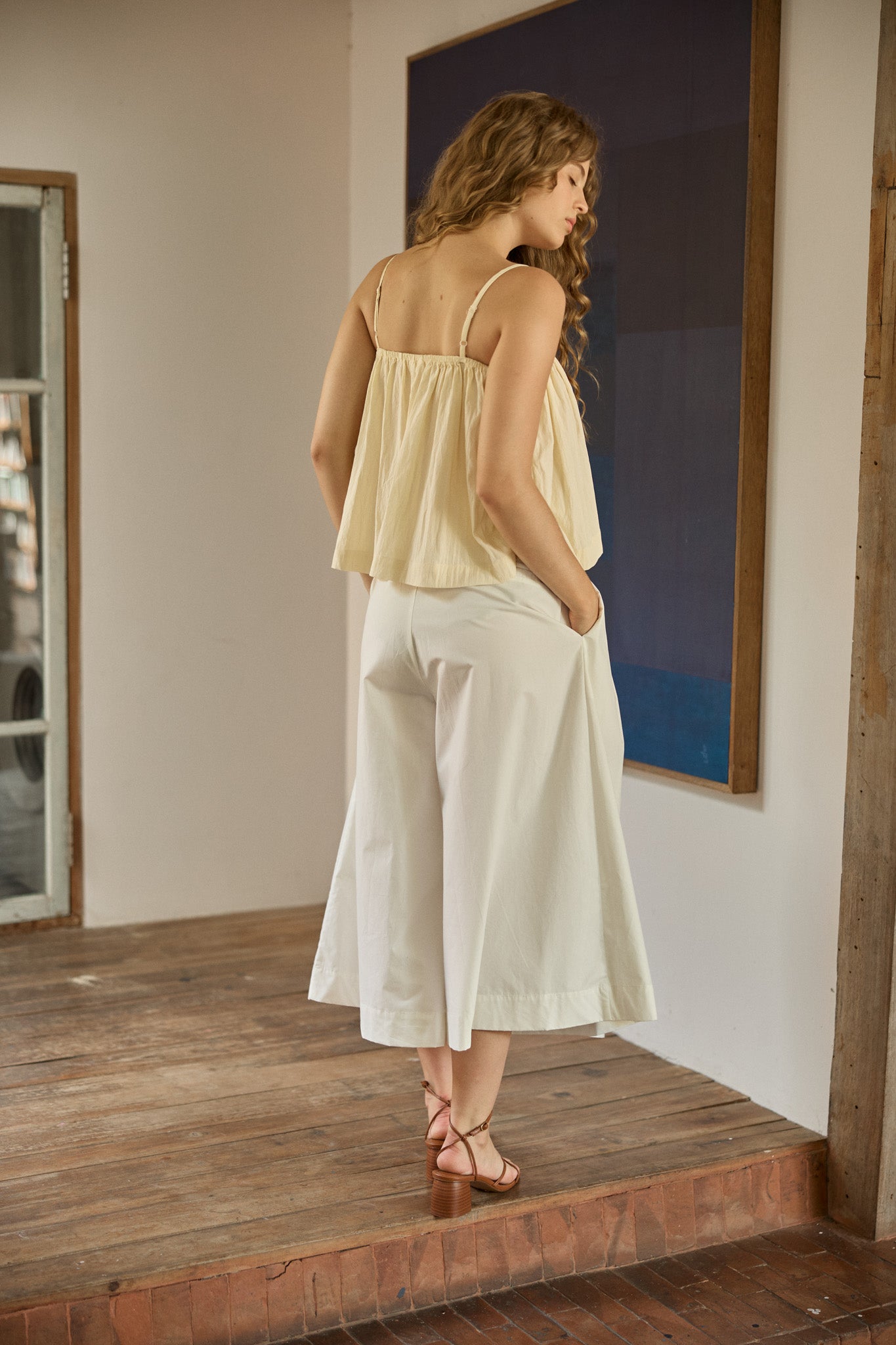 Belted Tailored Trousers