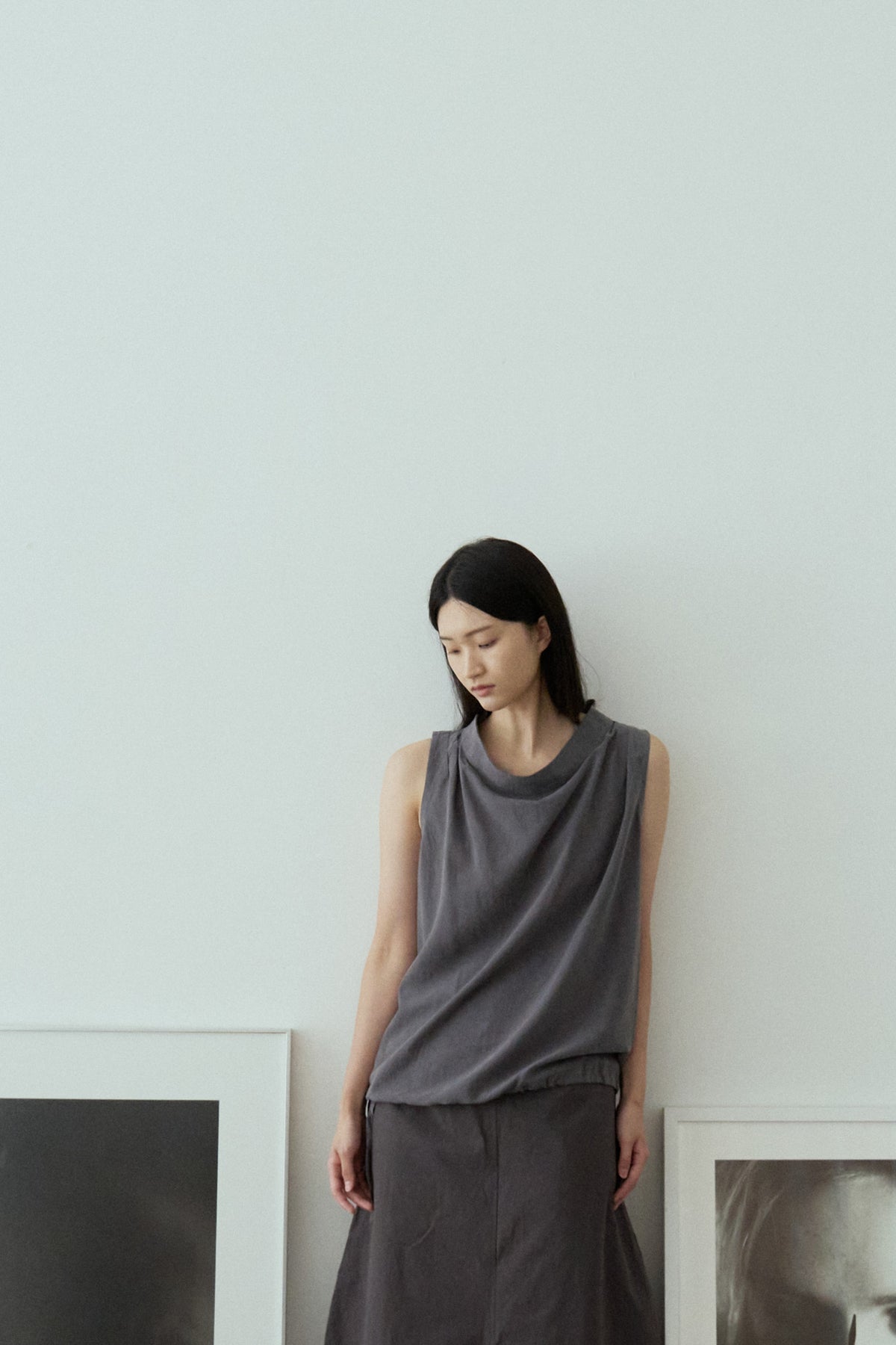 Drape Neck Top