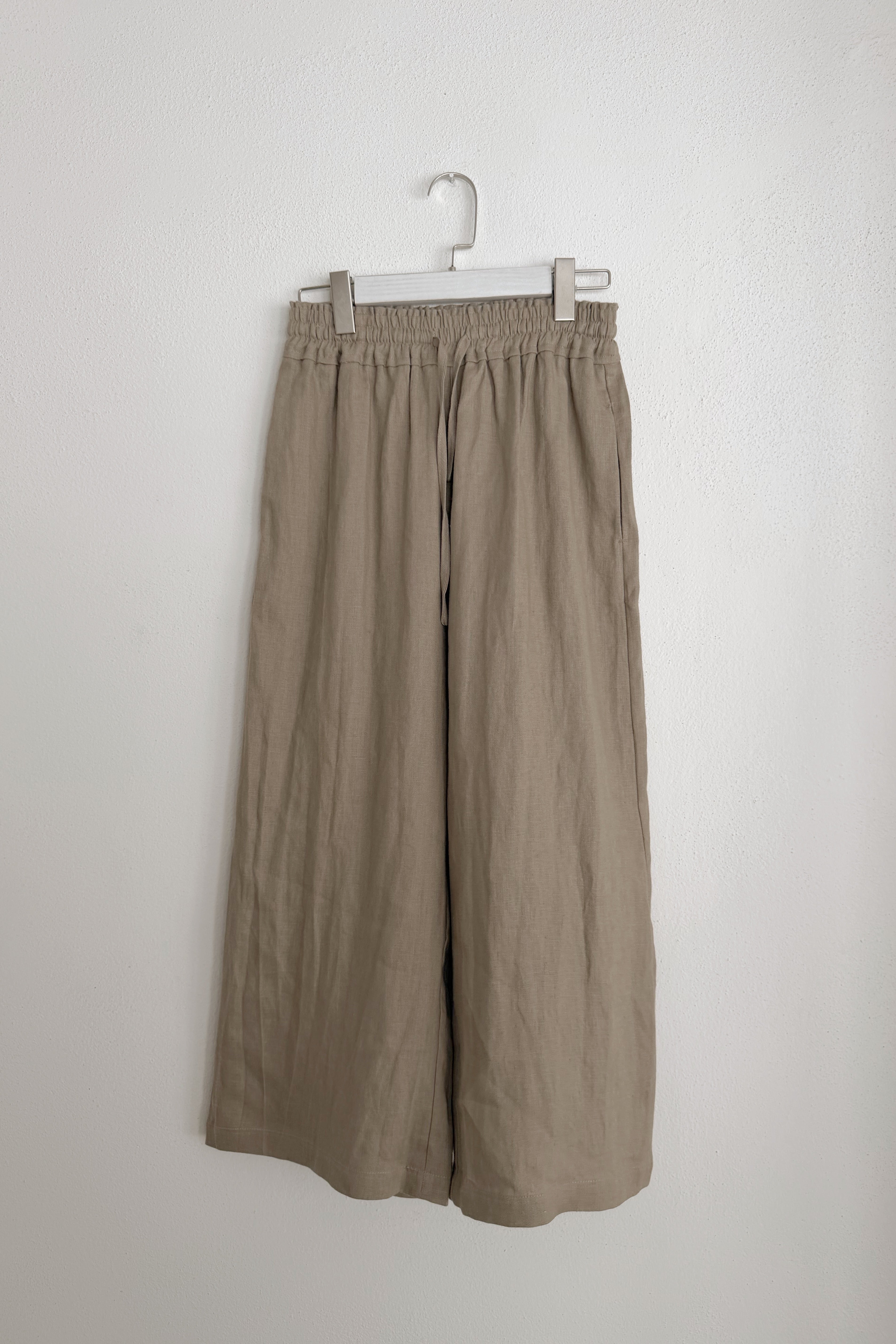 Elasticated Linen Culottes