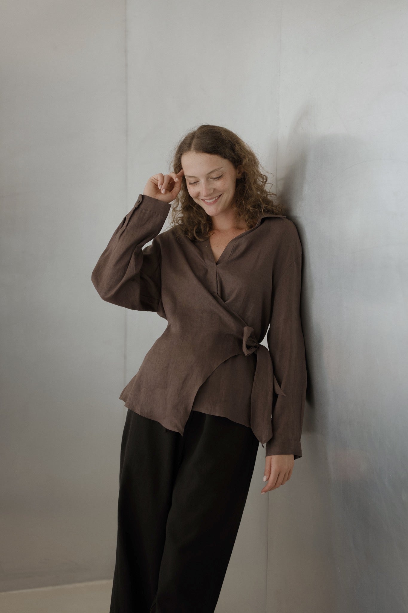 Basic Flare Trousers