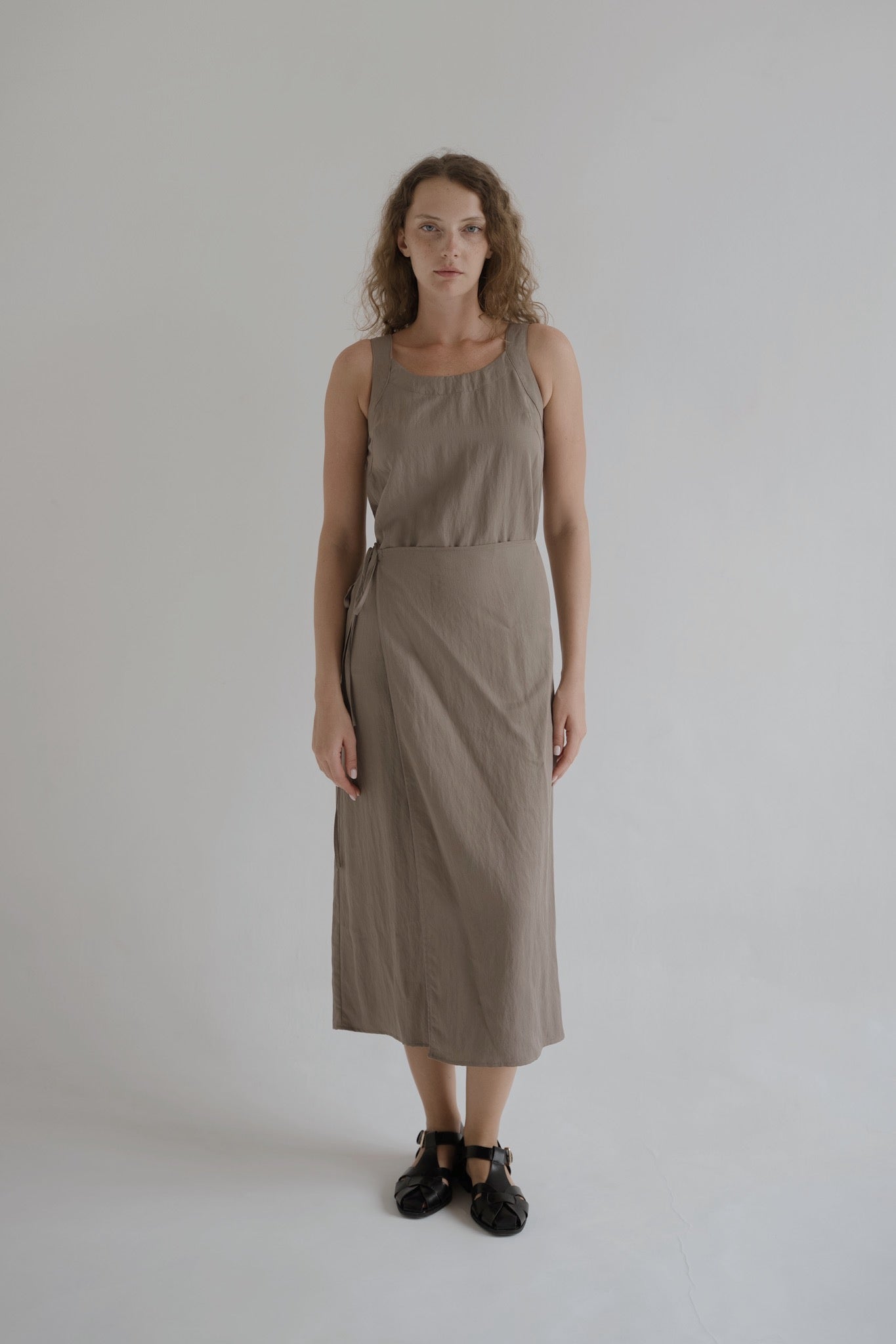Tencel Wrap Dress