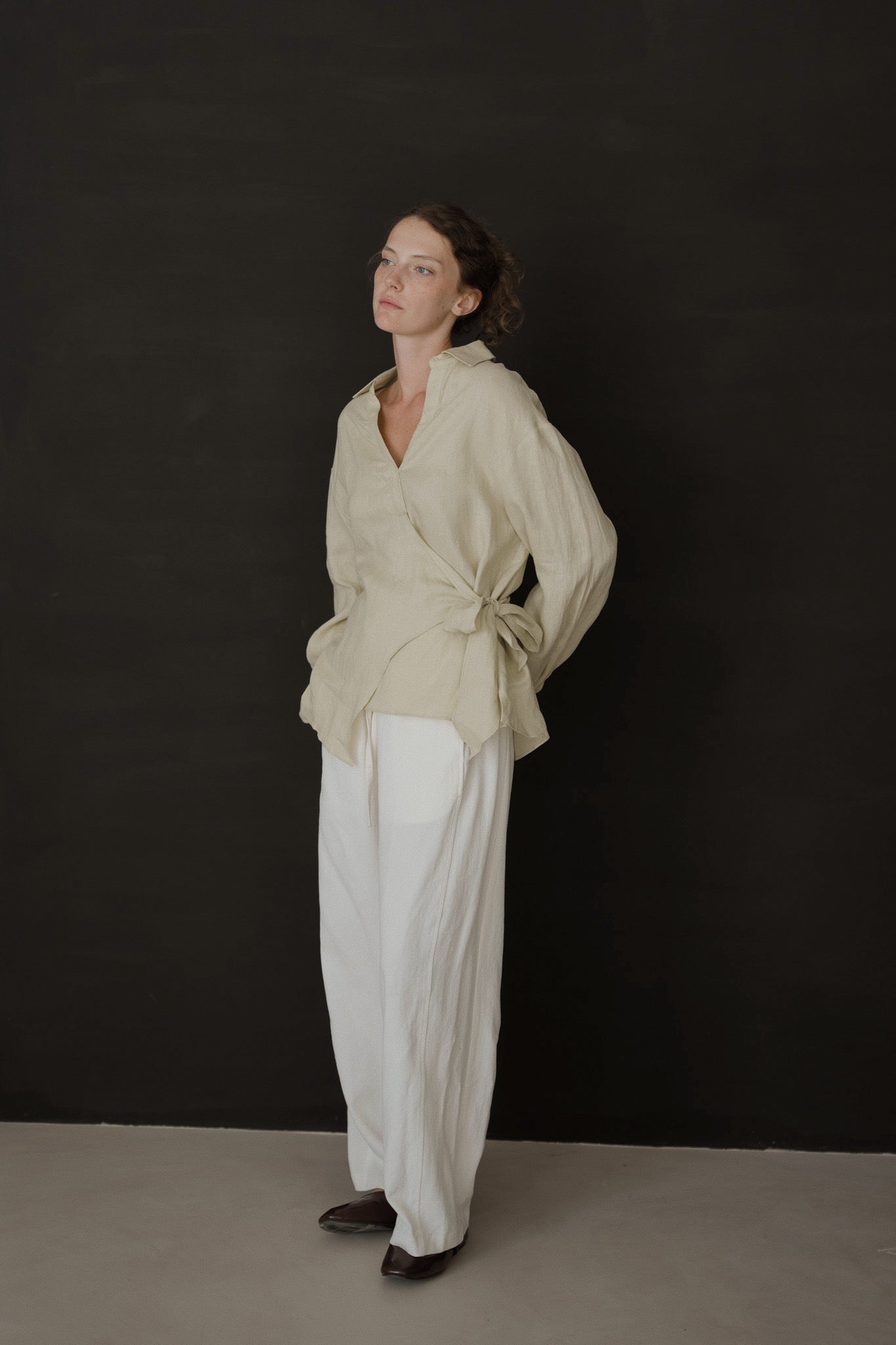 Basic Flare Trousers