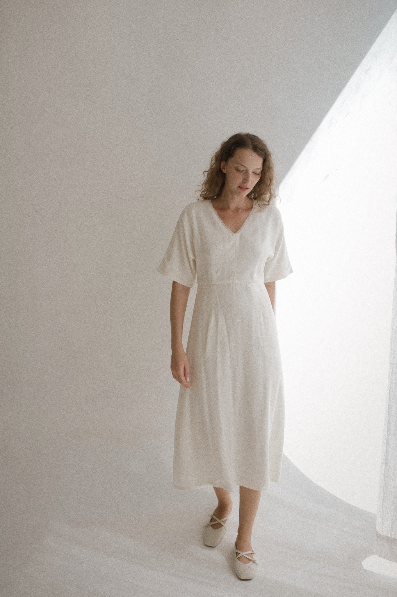 V Neck Dress
