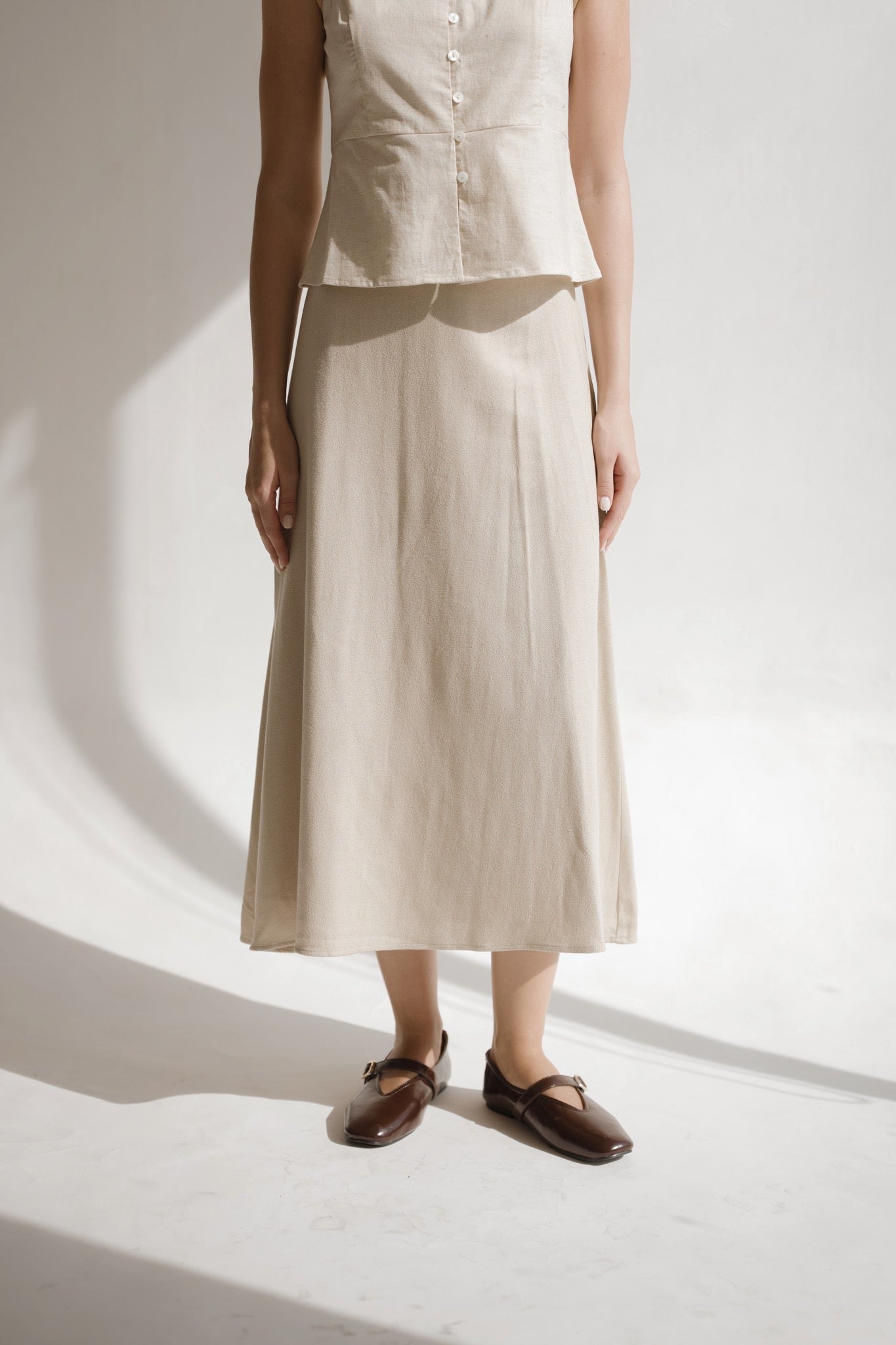 Studio Linen Skirt