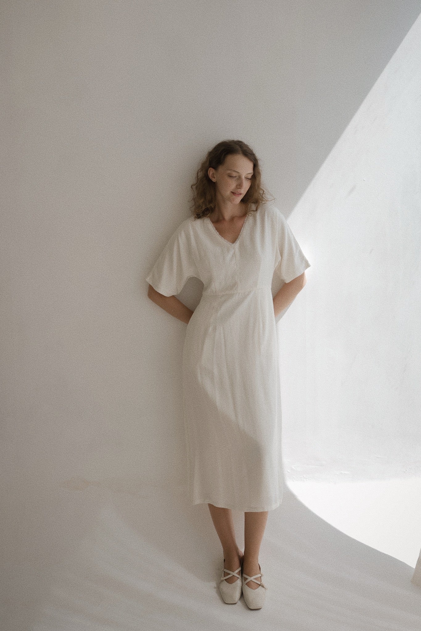 V Neck Dress