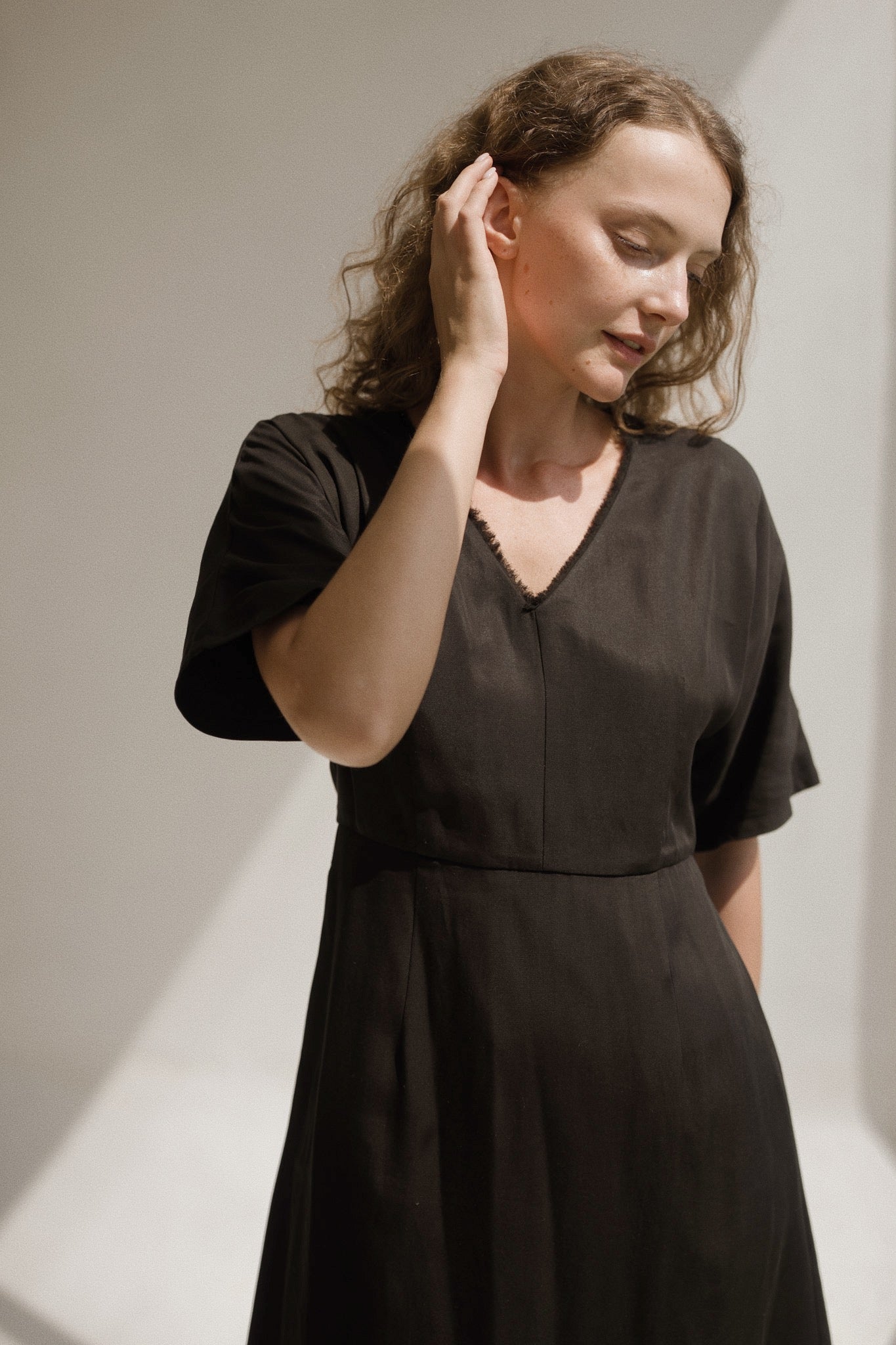 V Neck Dress